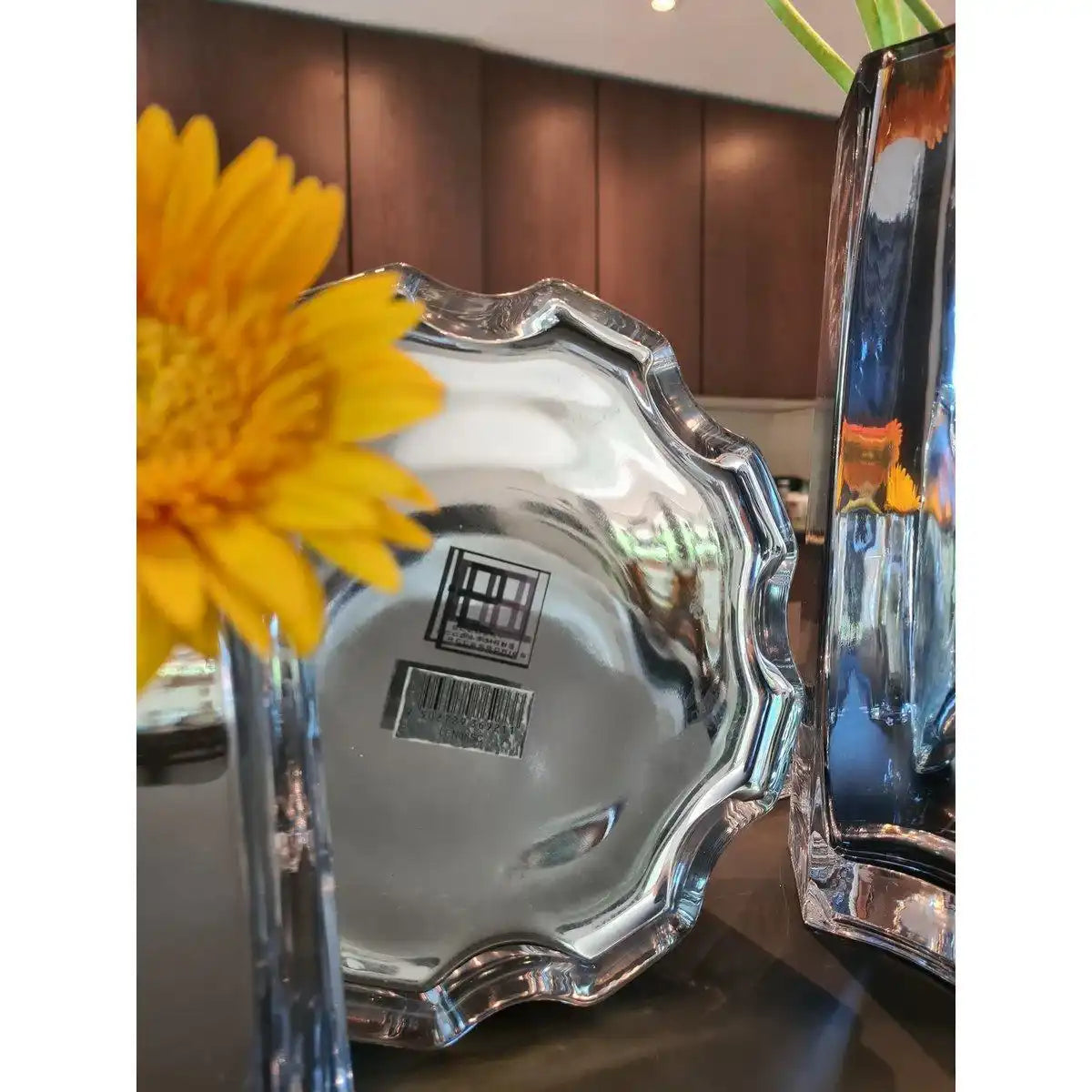 Modern-klassische Luxusvase, stilvolles Design, LENOX 30 SILVER - HomeDesign Knaus