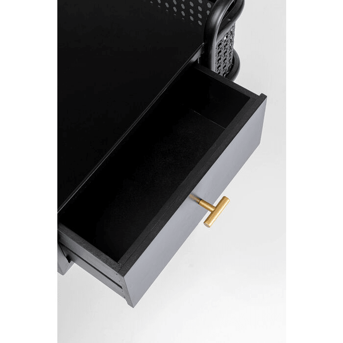 Moderne Schreibtisch Computertisch Fence lackierten Stahl 120x60cm - HomeDesign Knaus