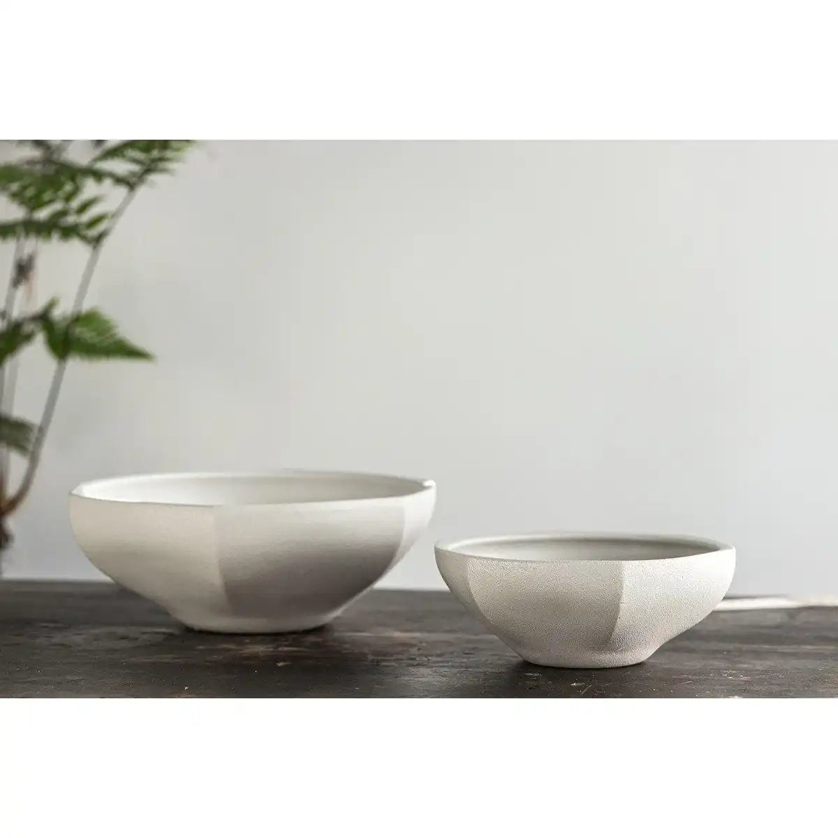 Moderne Schüssel im asiatischen Stil, hochwertiges Design und Finish, KUNYU22WH - HomeDesign Knaus