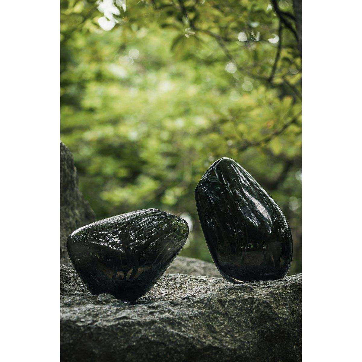 Moderne Vase, hochwertige organische Form, KOOKY16GR - HomeDesign Knaus