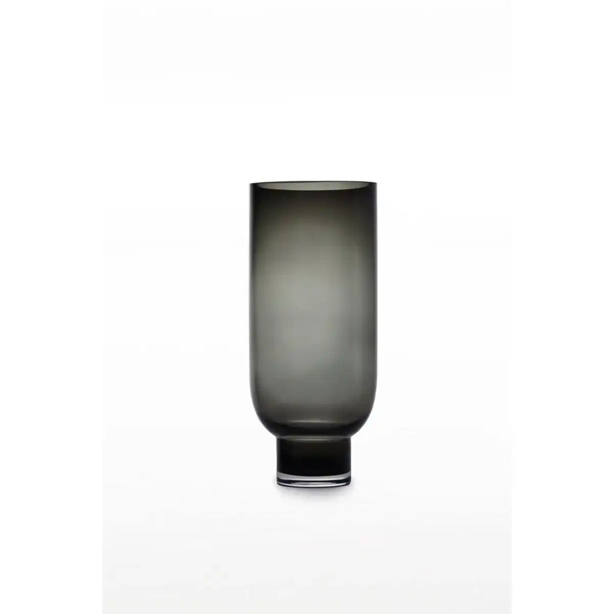 Modernes Luxusgehäuse aus 9 mm dickem Glas, dunkelgrau, schlichtes Design, OMAHA 28GR - HomeDesign Knaus