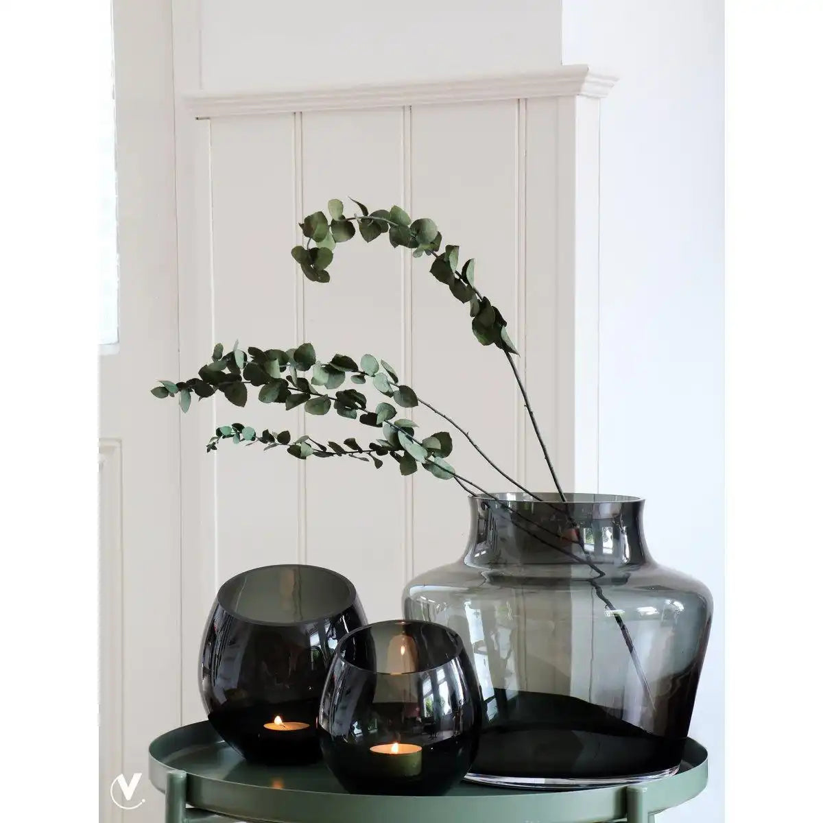 Moho-Grau - 2 Stück - HomeDesign Knaus