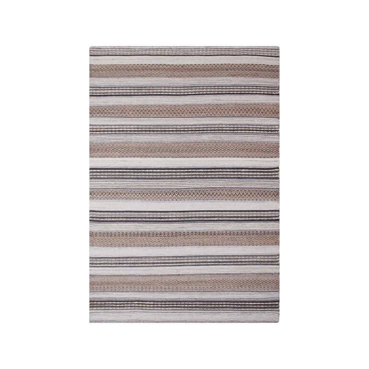 Morena Rug - Teppich, handgewebt, Natur/Grau, 160x230 cm - HomeDesign Knaus