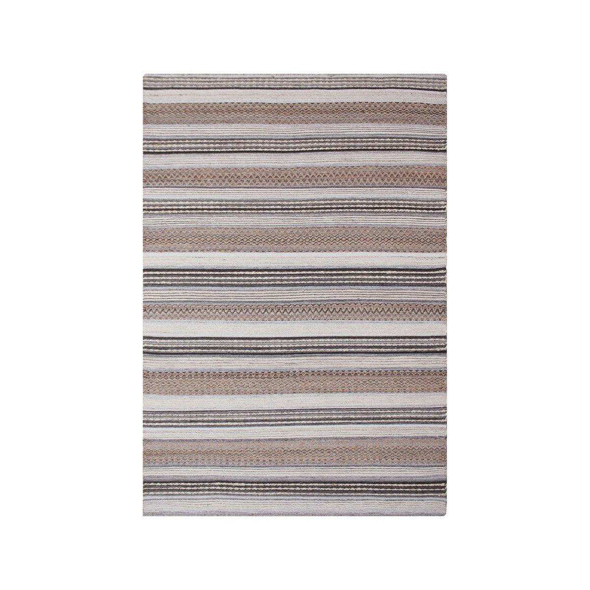 Morena Rug - Teppich, handgewebt, Natur/Grau, 160x230 cm - HomeDesign Knaus