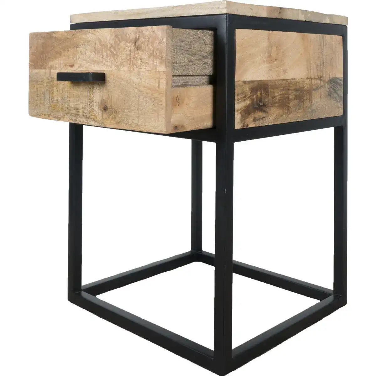 Nachttisch Kommode Mangoholz Stijn - HomeDesign Knaus