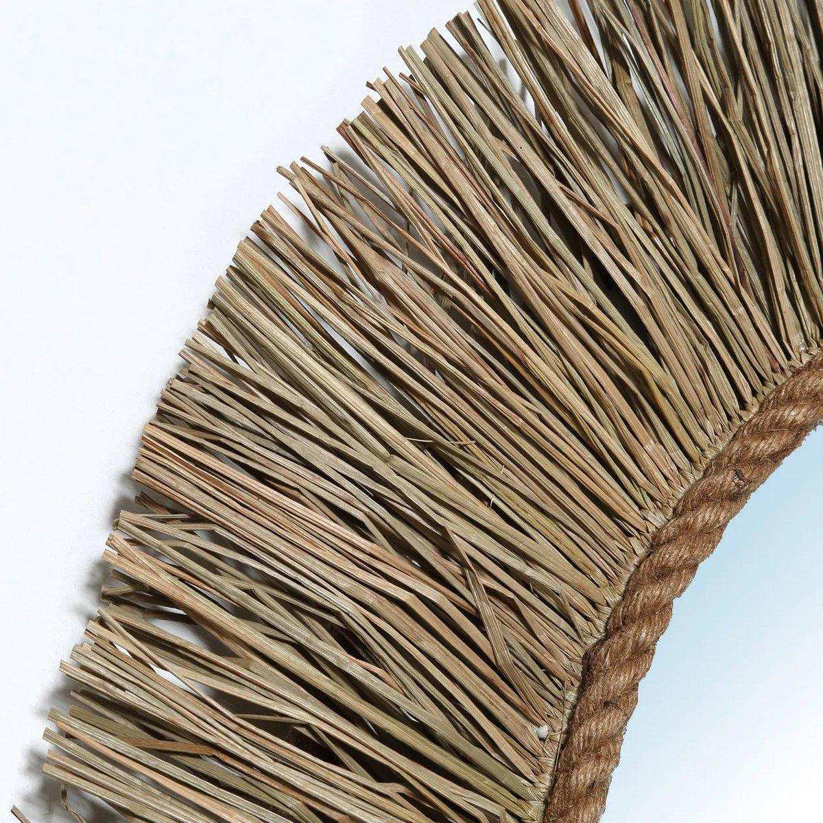 Natur Spiegel Barth Wandspiegel handgefertigt Unikat 65 cm - HomeDesign Knaus