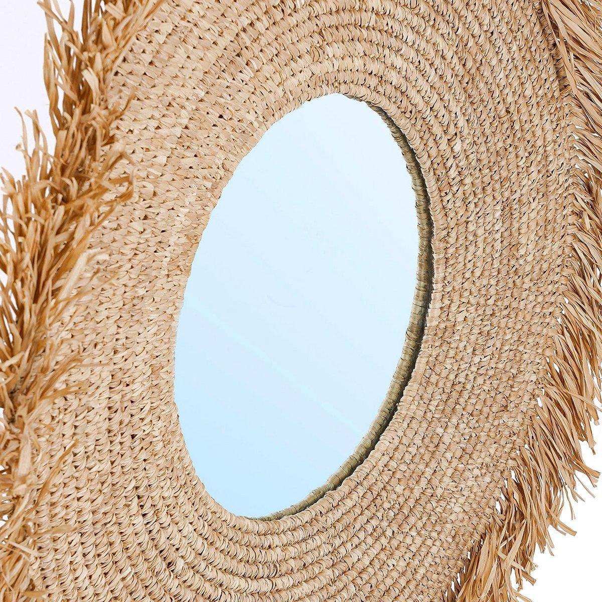 Natur Wandspiegel Yema Spiegel 60 cm - HomeDesign Knaus