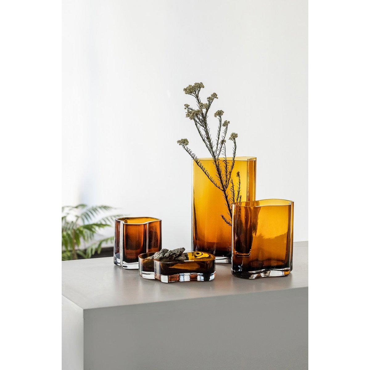 Neue hohe Vase im modernen Design, inspiriert von CORAL und Aalto, COR30AM - HomeDesign Knaus