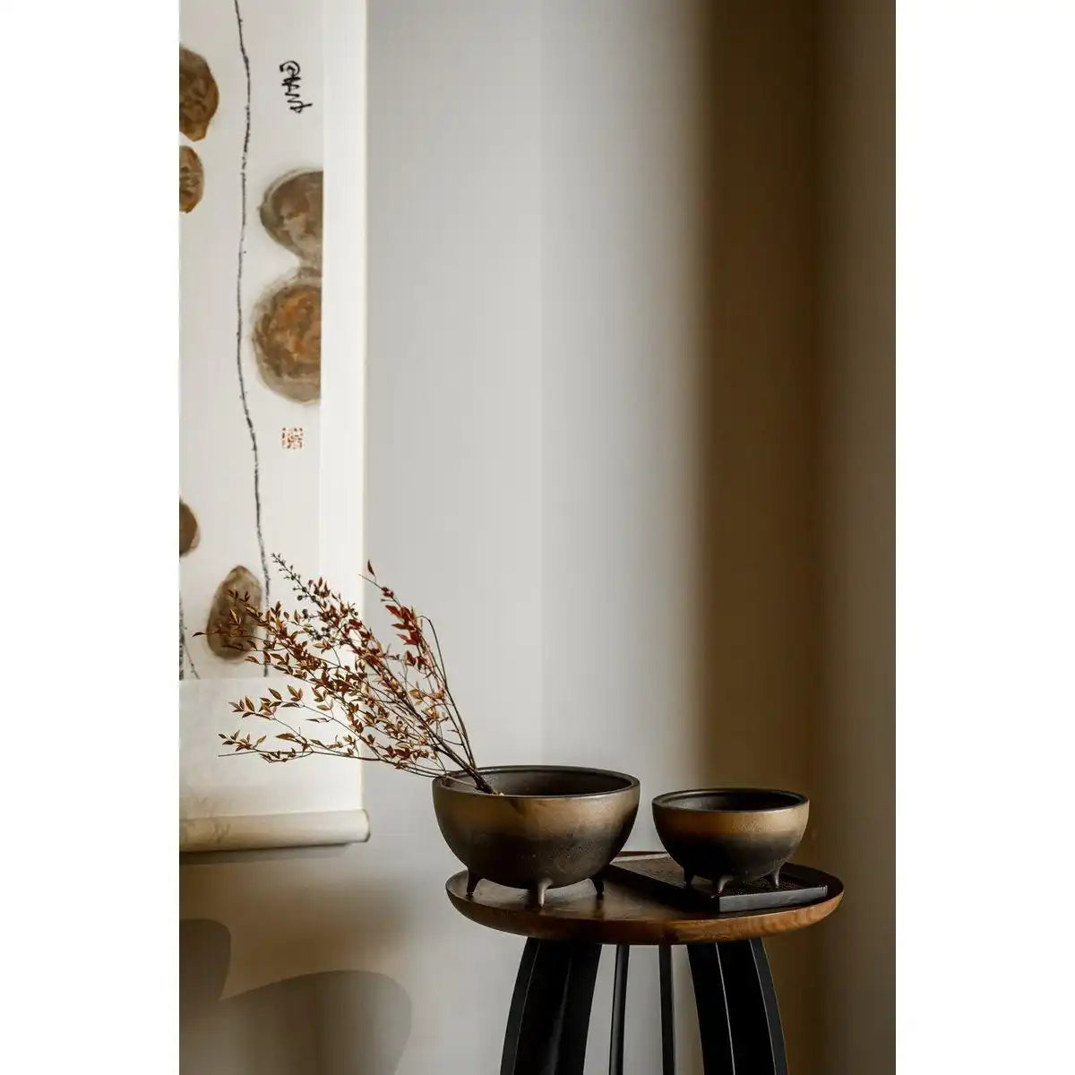 Neue moderne Keramik Glob große Schale Ost+West, OTA10BB - HomeDesign Knaus