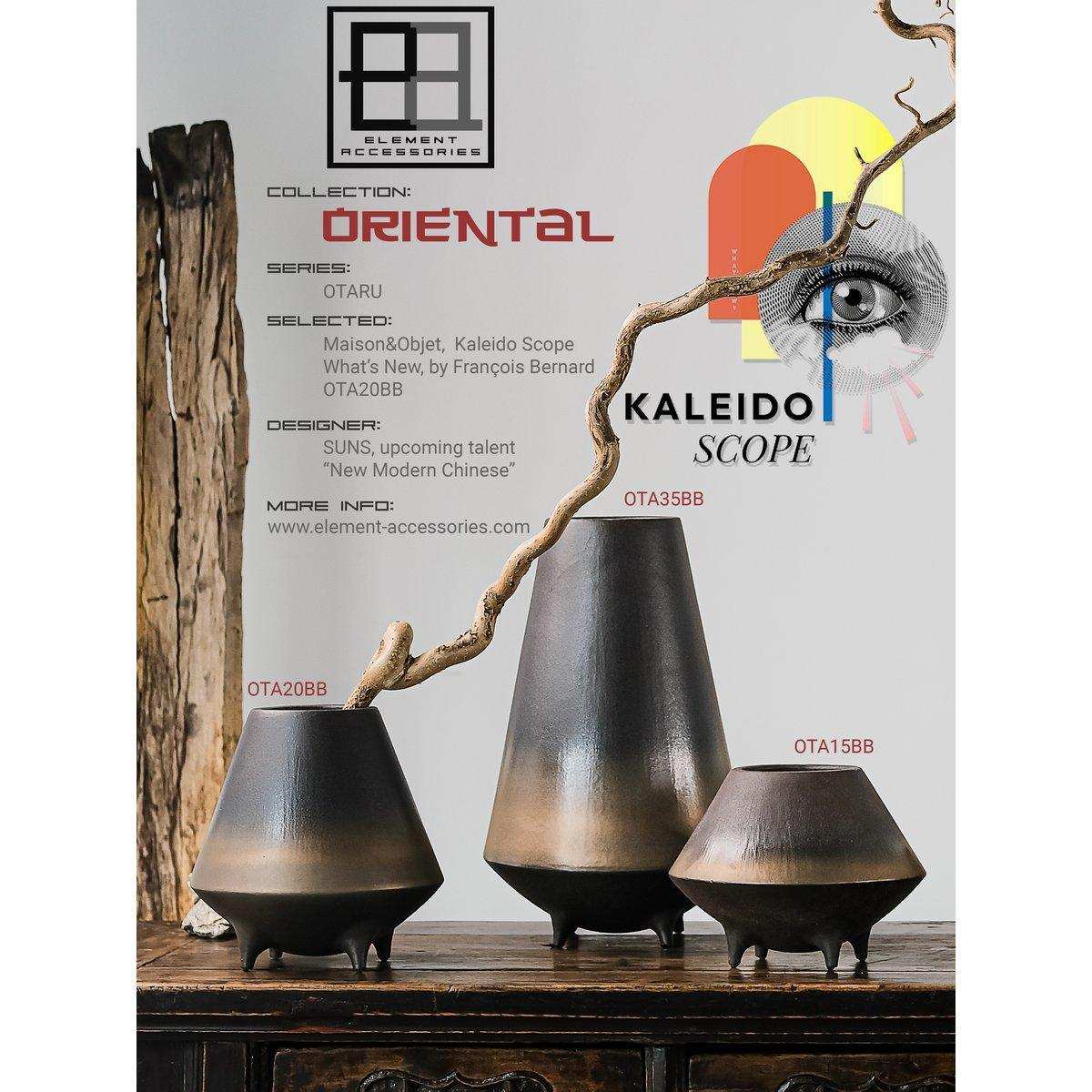NeuModerne Vase/Schale aus Keramik im High-End-Design East+West OTA35 - HomeDesign Knaus