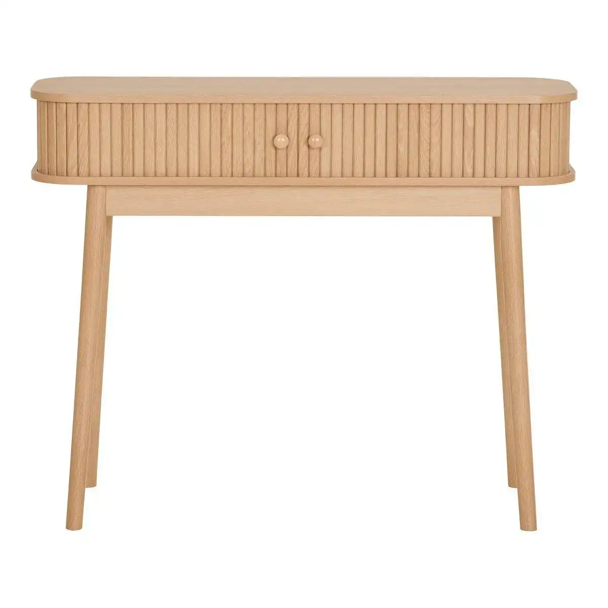 Nikko Konsolentisch – Natur, MDF/Kiefer, 100 x 30 x 80,5 cm - HomeDesign Knaus