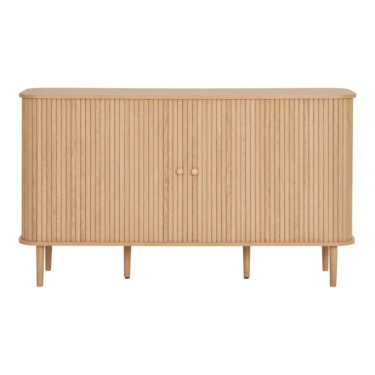 Nikko Sideboard – Natur, MDF/Kiefer, 140 x 40 x 79 cm - HomeDesign Knaus