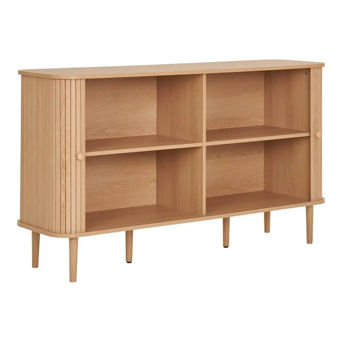 Nikko Sideboard – Natur, MDF/Kiefer, 140 x 40 x 79 cm - HomeDesign Knaus