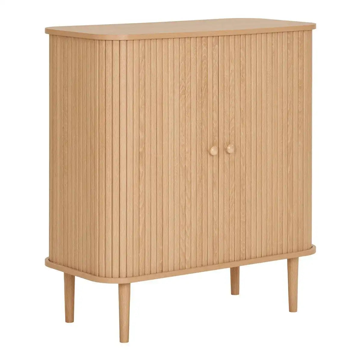 Nikko Sideboard – Natur, MDF/Kiefer, 80 x 40 x 87 cm - HomeDesign Knaus