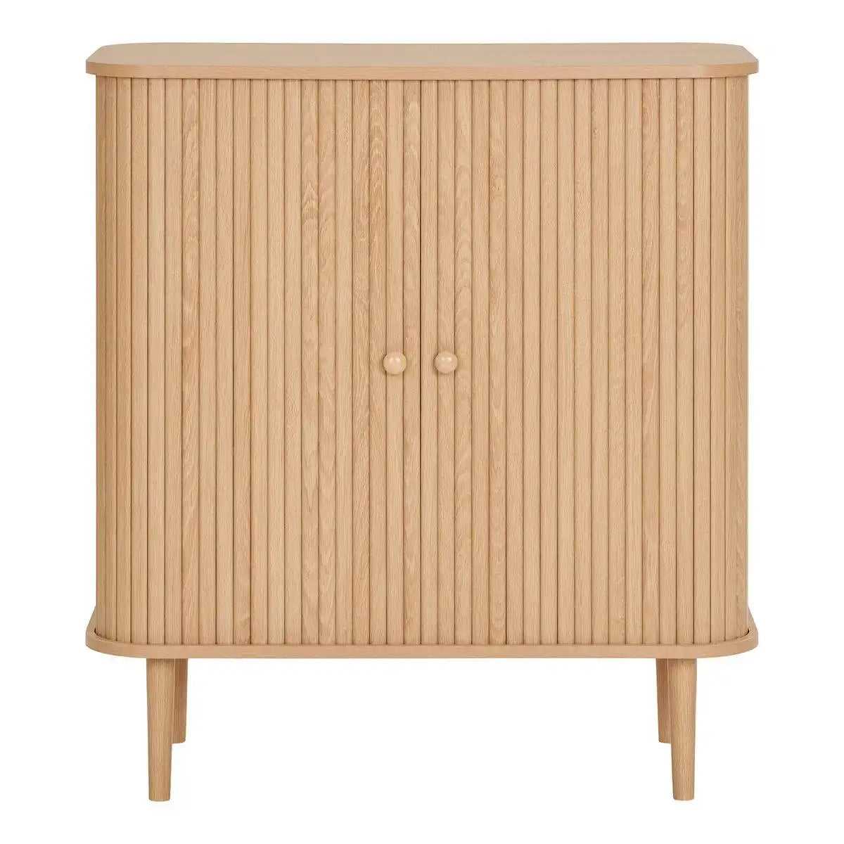 Nikko Sideboard – Natur, MDF/Kiefer, 80 x 40 x 87 cm - HomeDesign Knaus