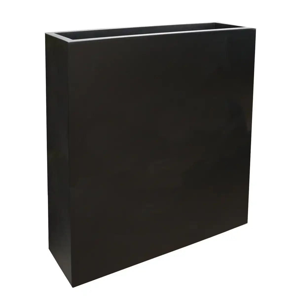 North Dakota – XXL Pflanzentopf Hochglanz Schwarz 92 cm - HomeDesign Knaus