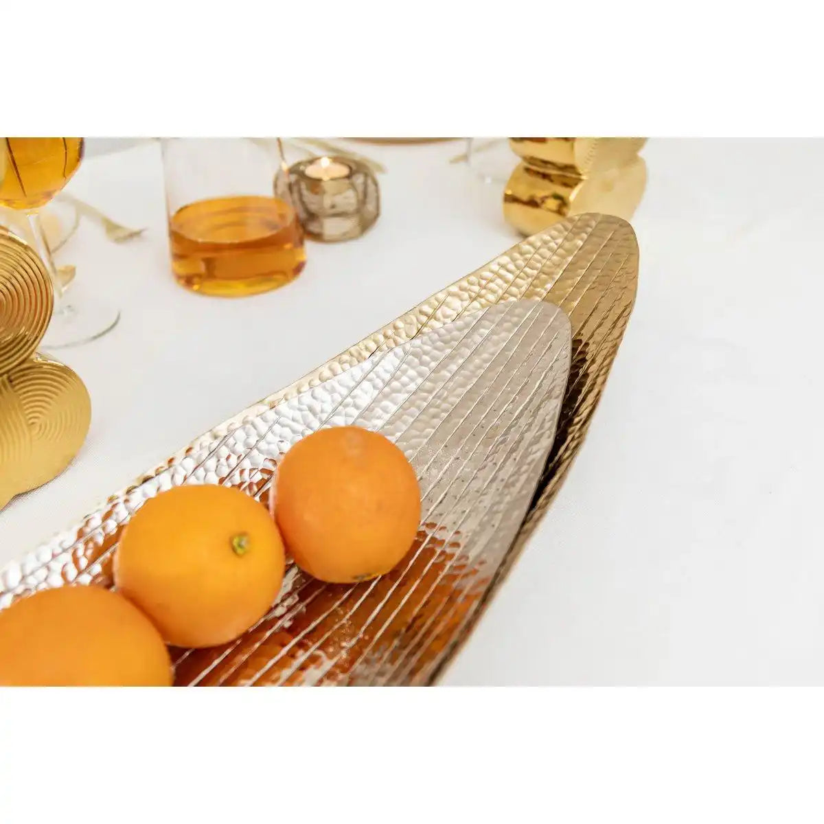 OBSTBECHER AUS GOLD- UND SILBERALUMINIUM – 2ER-SET - HomeDesign Knaus