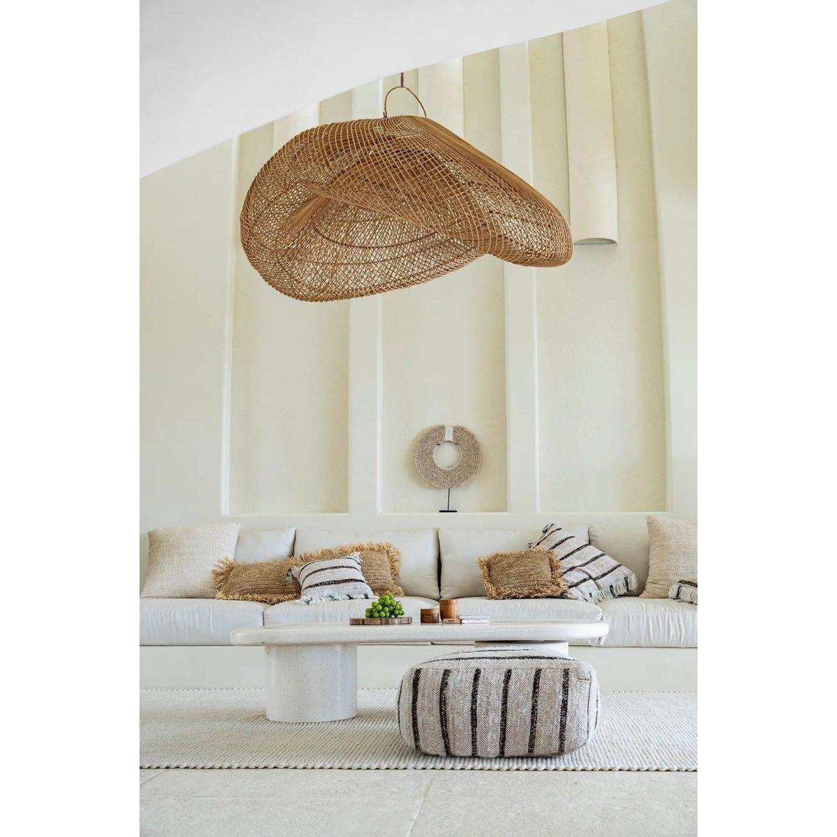 Oh My Gee Pouffe gestreift Sitzpouf 60 cm - HomeDesign Knaus
