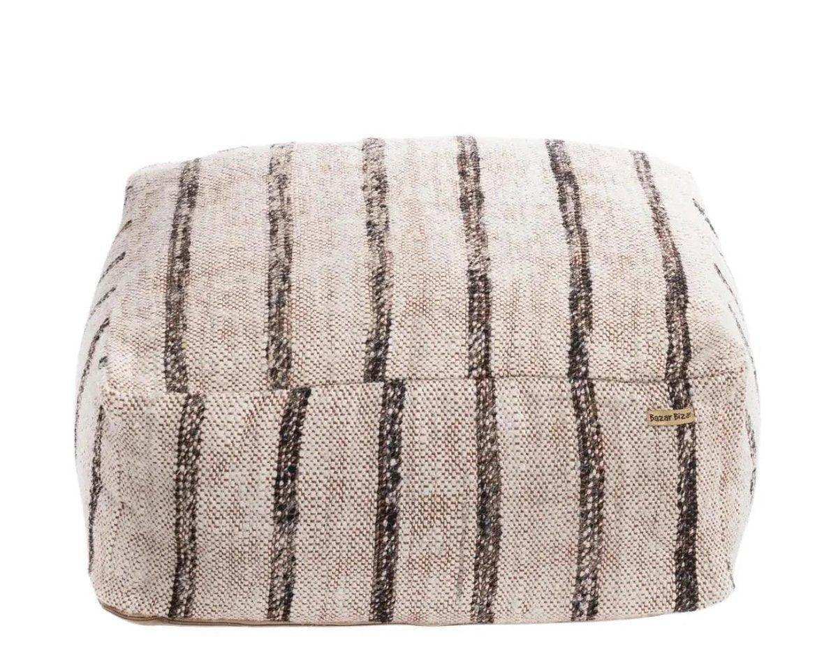 Oh My Gee Pouffe gestreift Sitzpouf 60 cm - HomeDesign Knaus