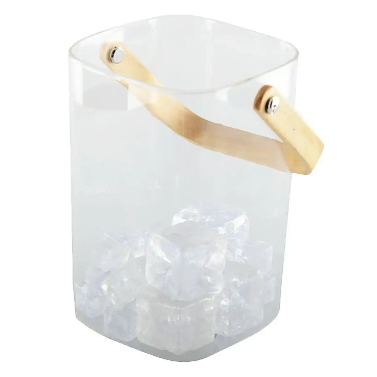 Olyard Eimer mit Holzgriff 11,5x11x15,5 cm - HomeDesign Knaus