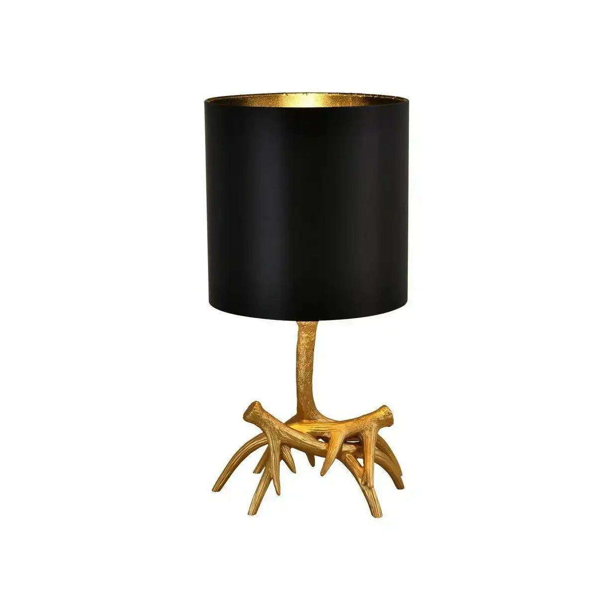 Orma Tischlampe Messing Gold - HomeDesign Knaus