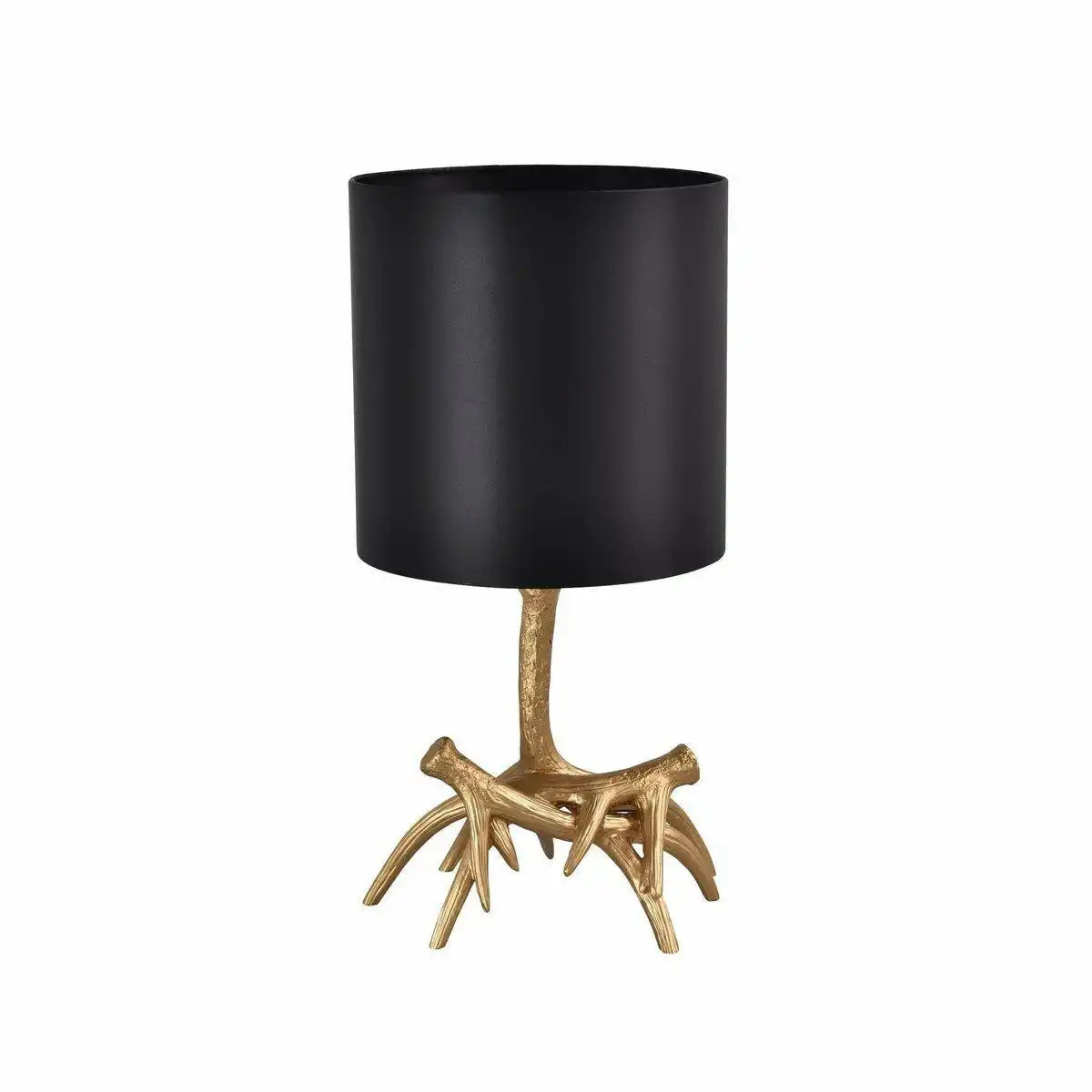 Orma Tischlampe Messing Gold - HomeDesign Knaus