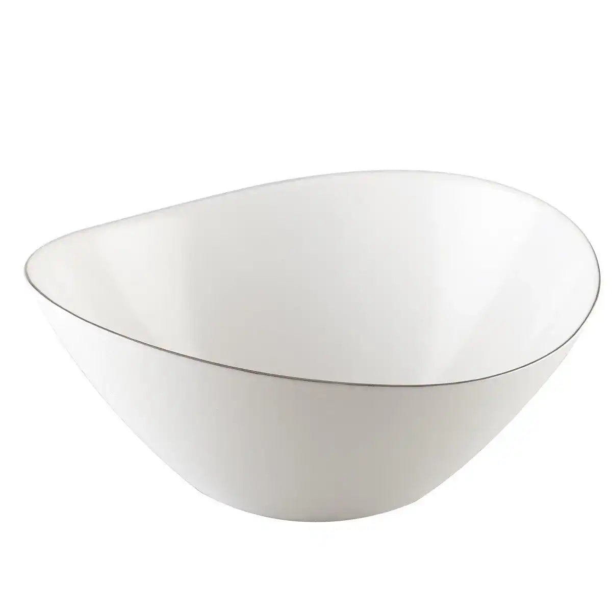 OVALE SALATSCHÜSSEL PLATINUM RAND - HomeDesign Knaus