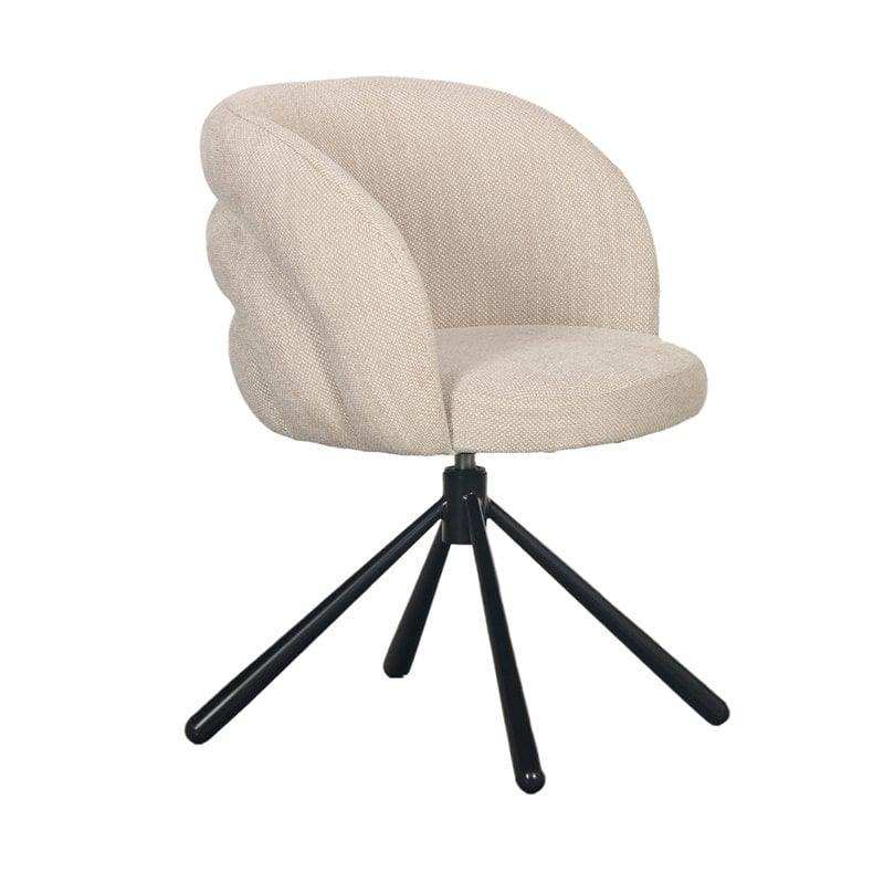 Pebble Drehstuhl Beige - HomeDesign Knaus