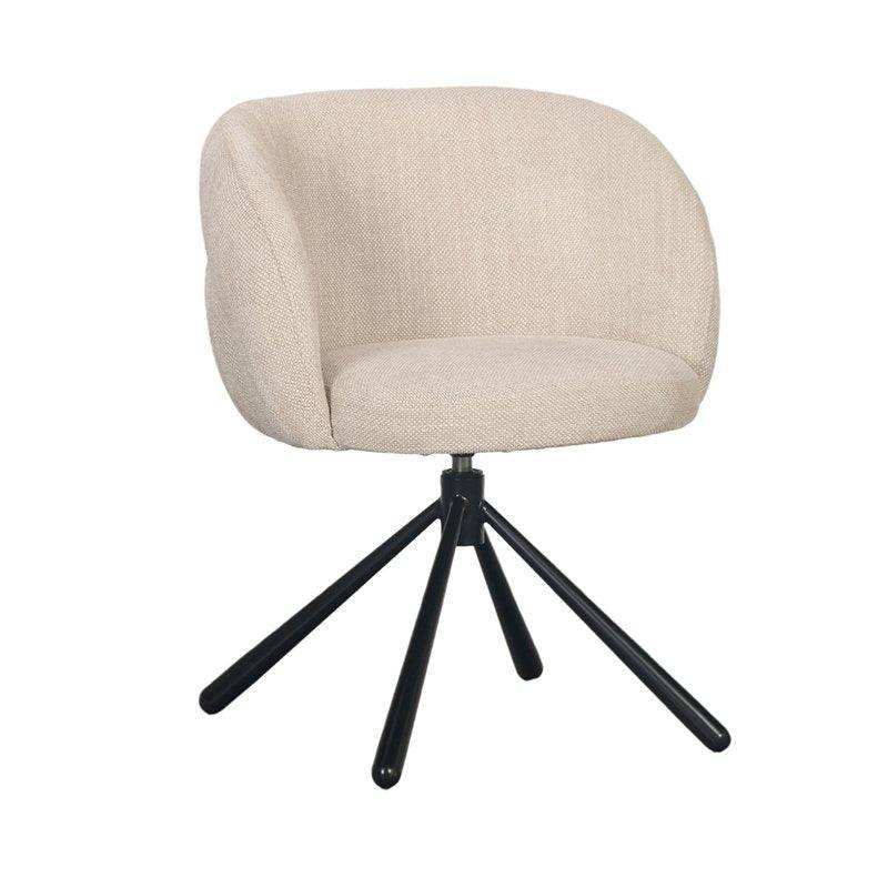 Pebble Drehstuhl Beige - HomeDesign Knaus