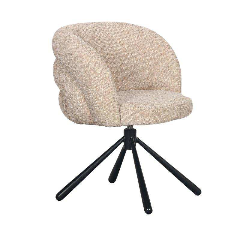 Pebble Drehstuhl Latte - HomeDesign Knaus