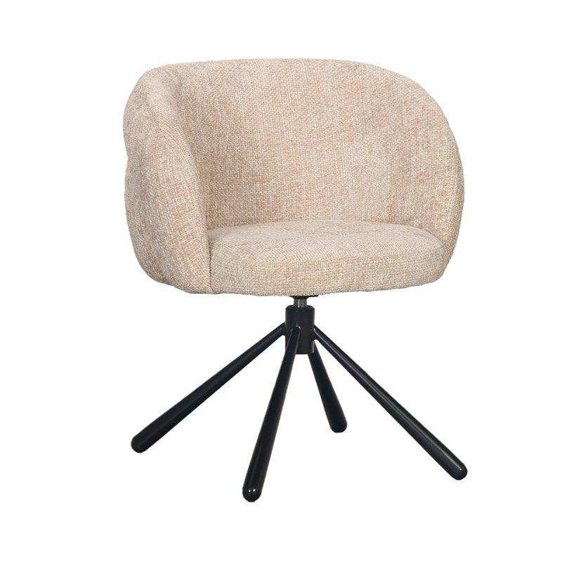 Pebble Drehstuhl Latte - HomeDesign Knaus