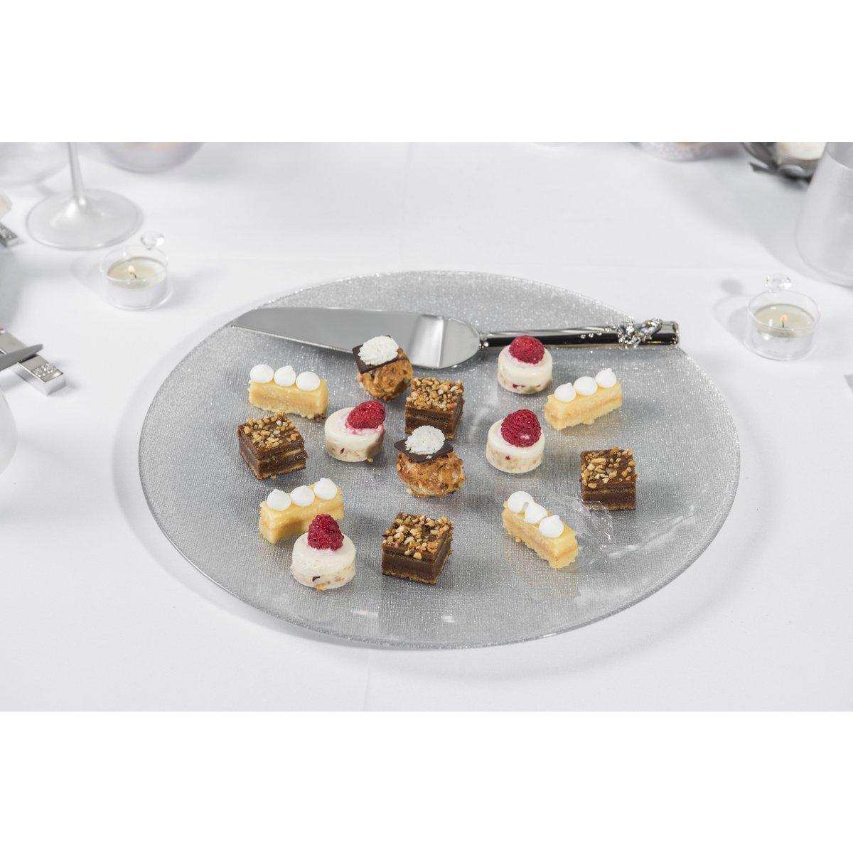 Plat 35 cm Ingwer Argent - HomeDesign Knaus