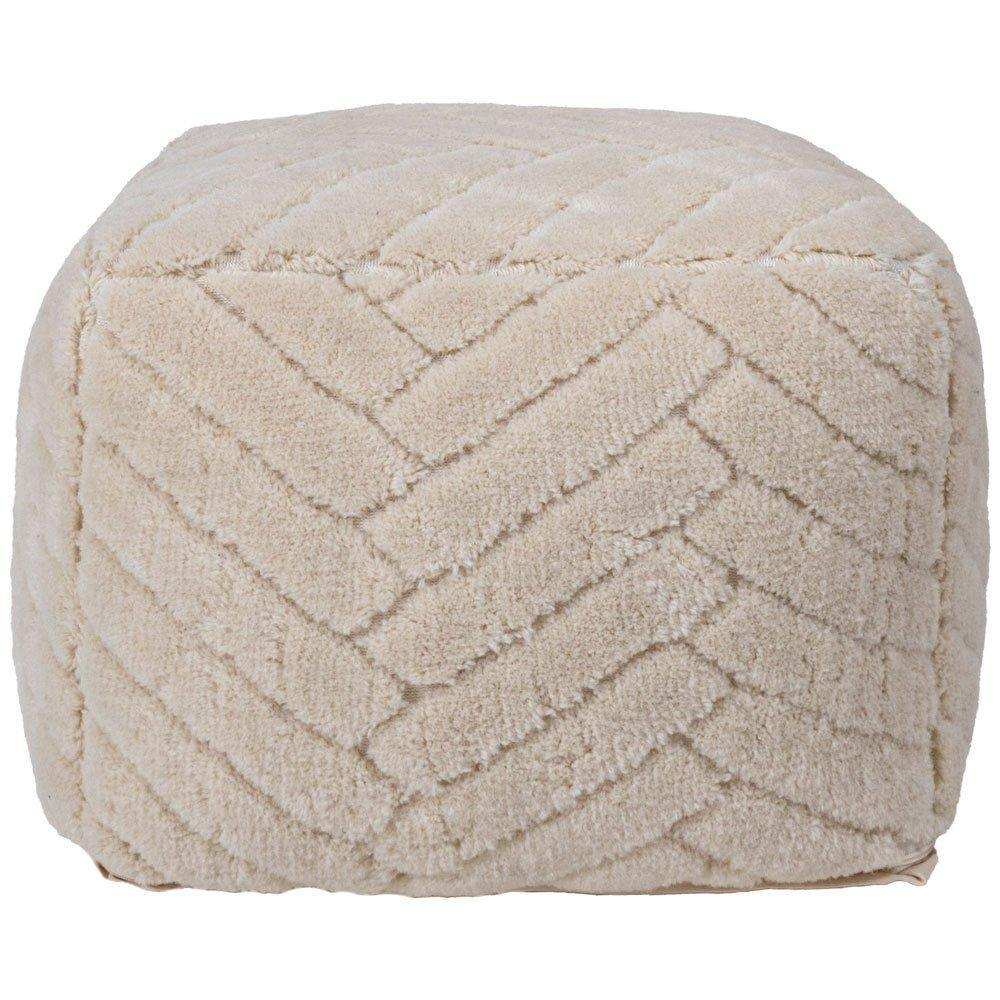 Pouf Sitzhicker Senna mit Muster 50 cm - HomeDesign Knaus