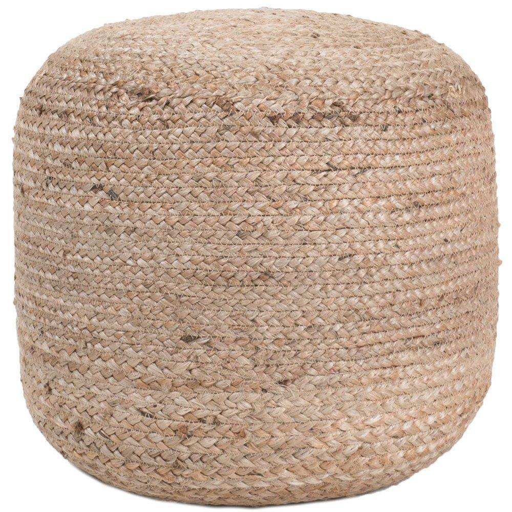 Pouf Sitzhocker Puh Anne Geflochten Dekoration - HomeDesign Knaus
