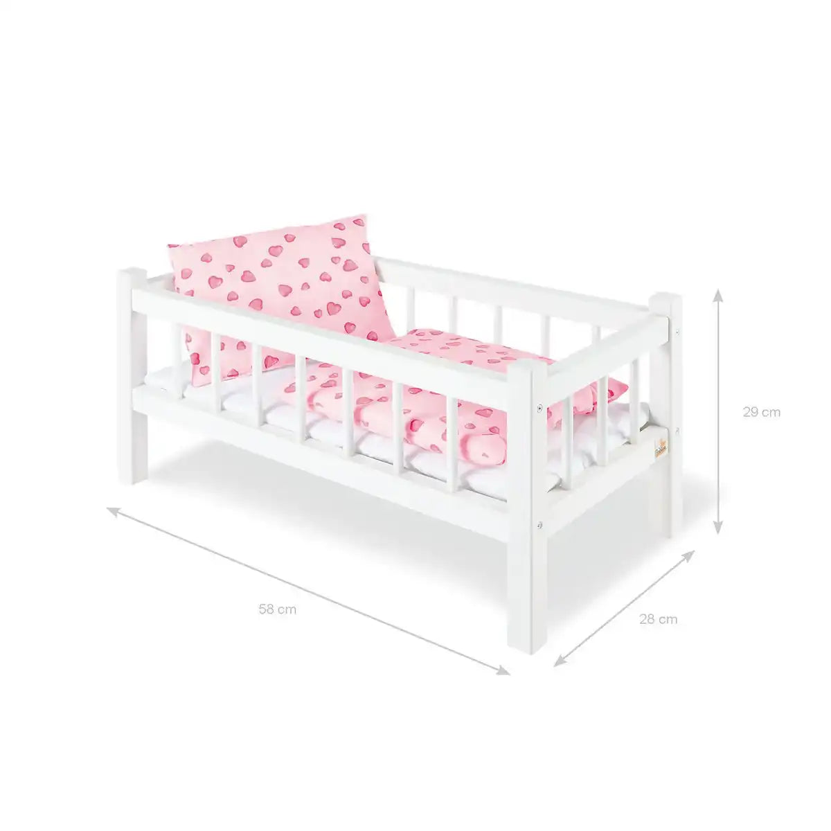 Puppenbett 'Annika' - HomeDesign Knaus