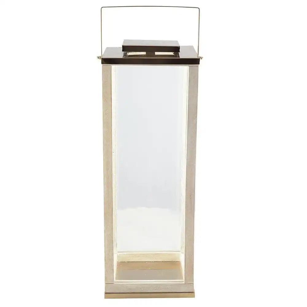 QUADRATISCHE GLASLATERNE, GROßES MODELL 25X25X71CM - HomeDesign Knaus