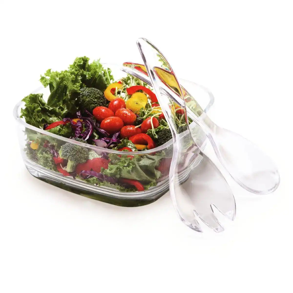 QUADRATISCHE SALATSCHÜSSEL UND ACRYLSALAT-SETS - HomeDesign Knaus