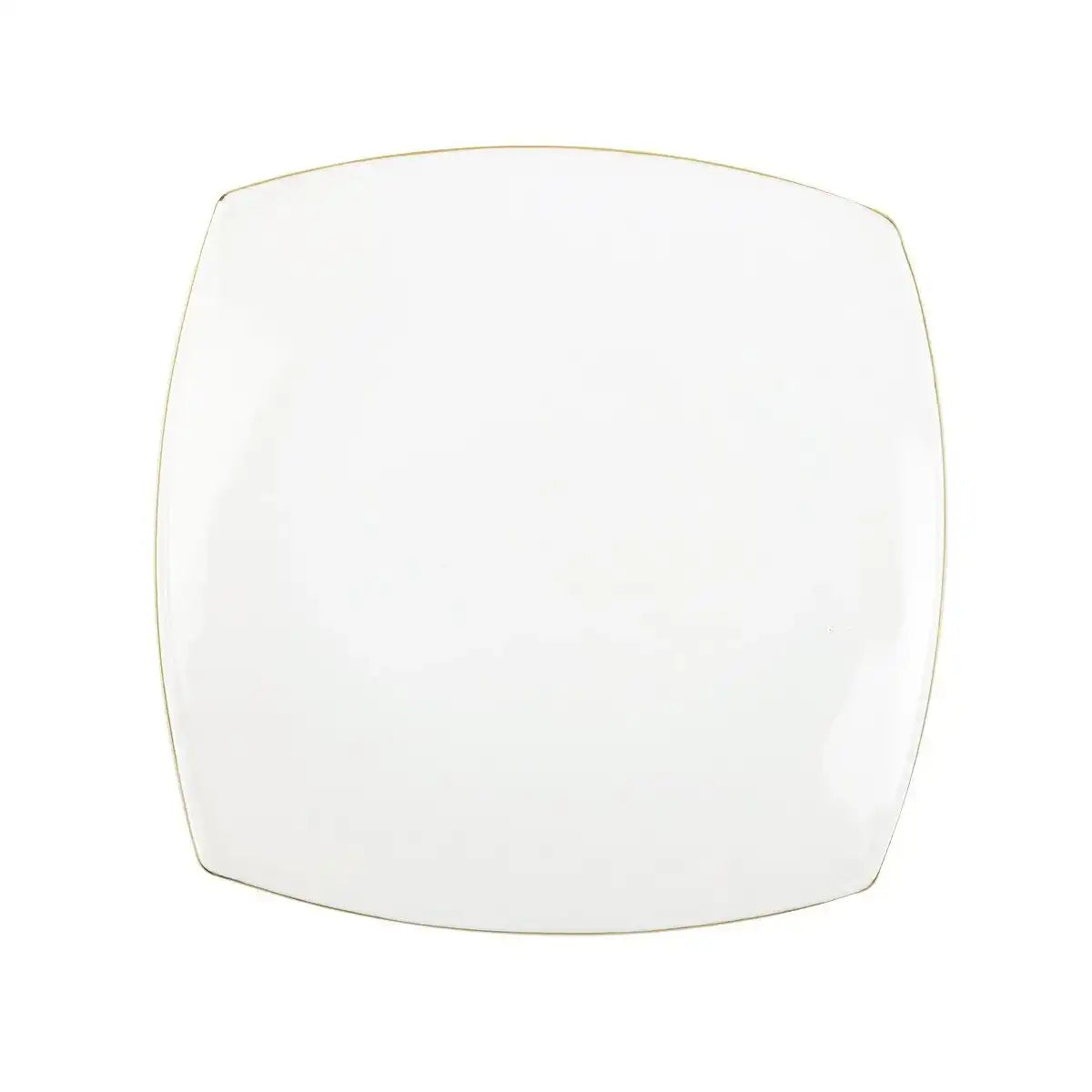 QUADRATISCHES GOLDEN EDGE DESSERT TELLER - HomeDesign Knaus