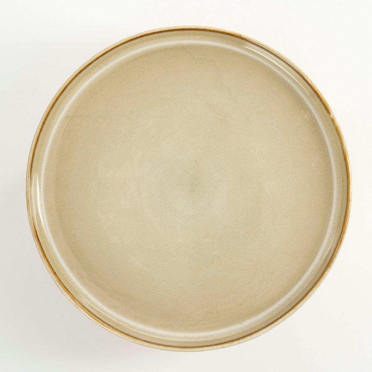 Racco Kuchenständer – H11 x Ø28 cm – Steinzeug – Beige - HomeDesign Knaus