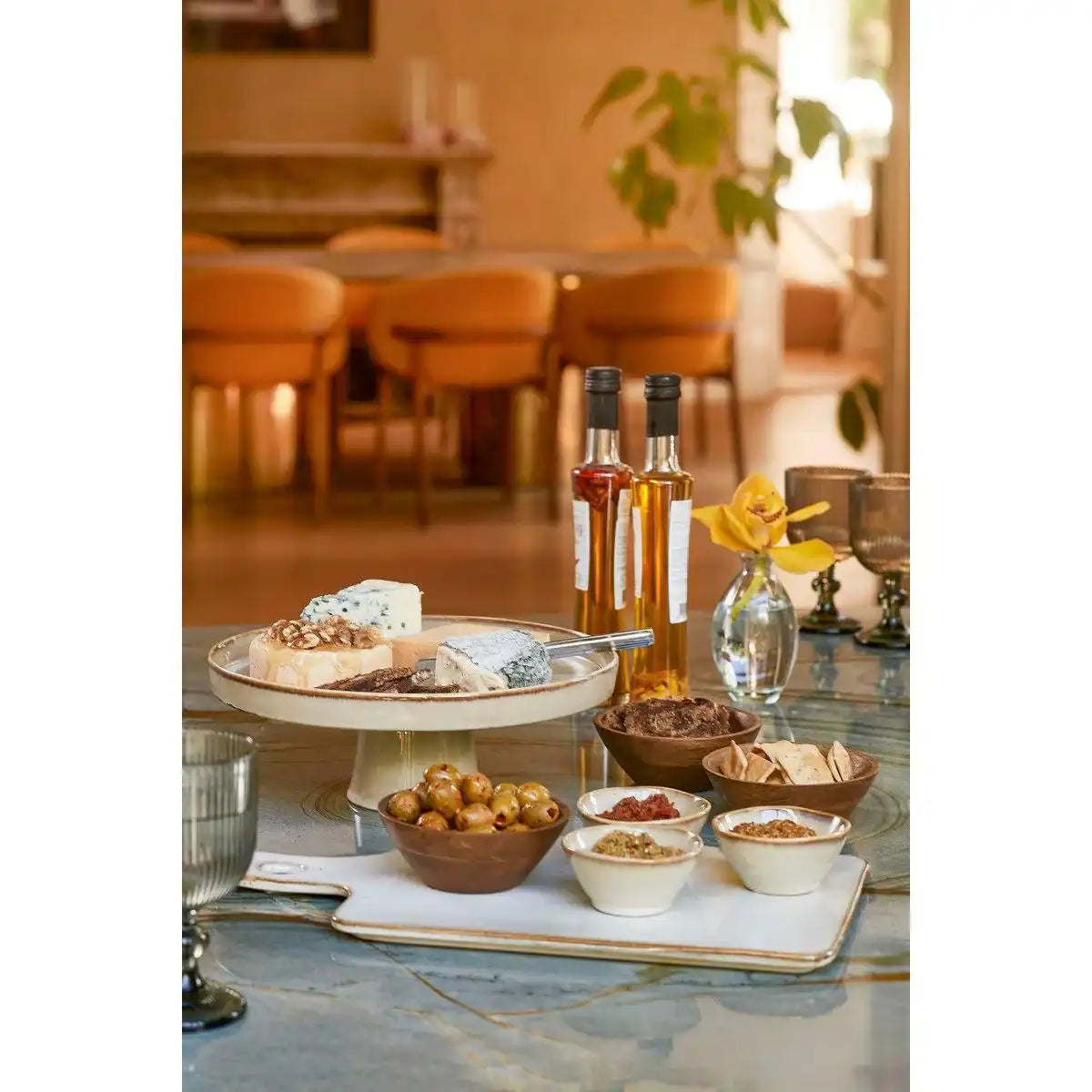 Racco Schneidebrett – L40 x B22 x H2 cm – Steinzeug – Beige - HomeDesign Knaus