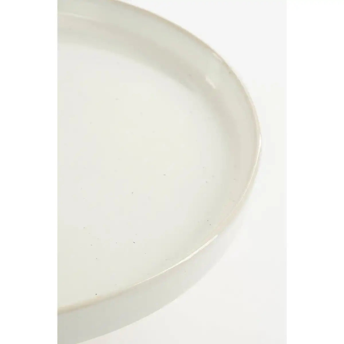 Racco Tortenständer – H11 x Ø28 cm – Steinzeug – gebrochenes Weiß - HomeDesign Knaus