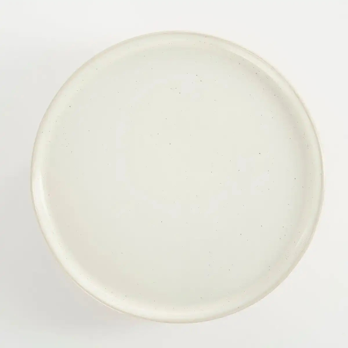 Racco Tortenständer – H11 x Ø28 cm – Steinzeug – gebrochenes Weiß - HomeDesign Knaus