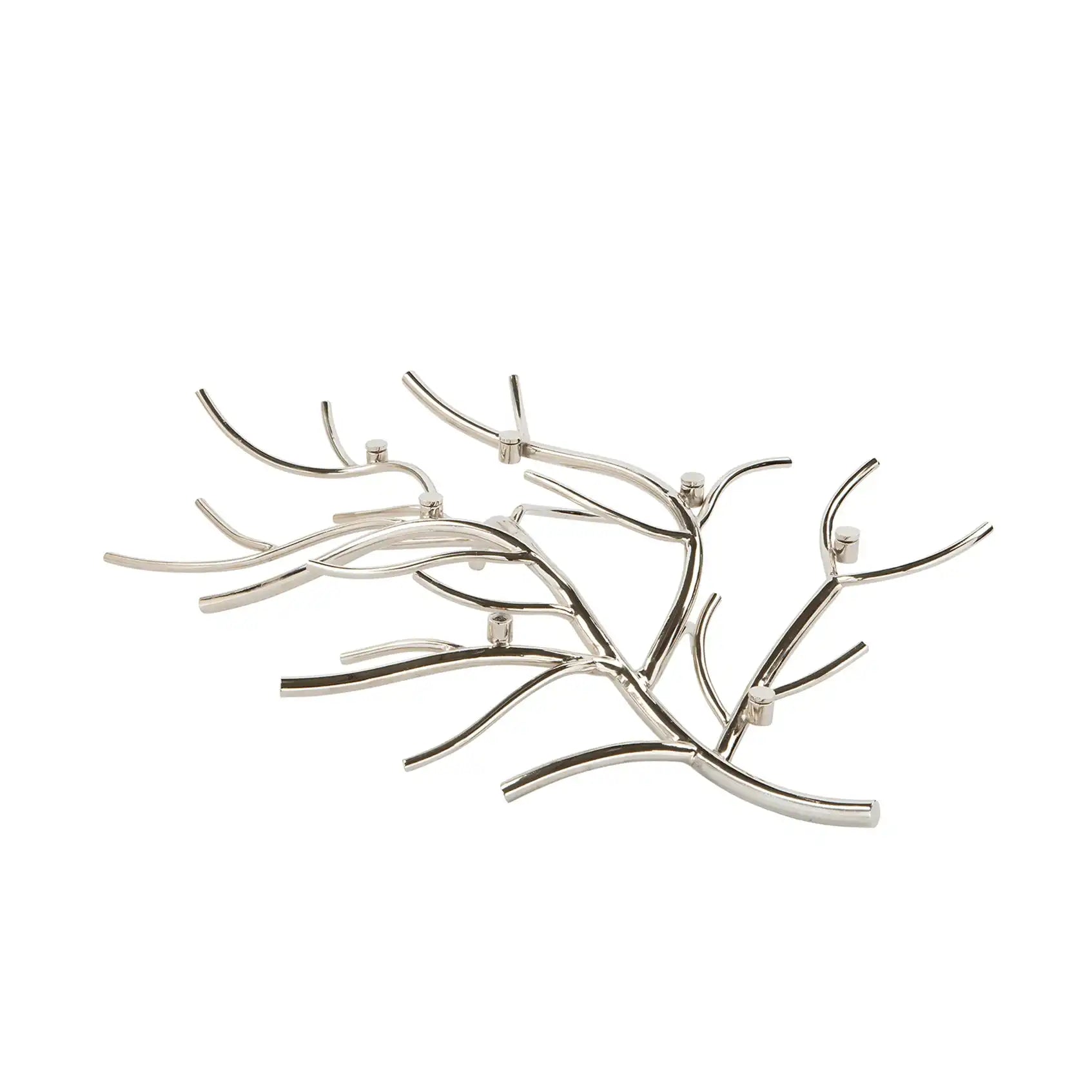 Ramus Kranz Teelichthalter Chrom Unikat Kerzenständer 60cm Universal - HomeDesign Knaus