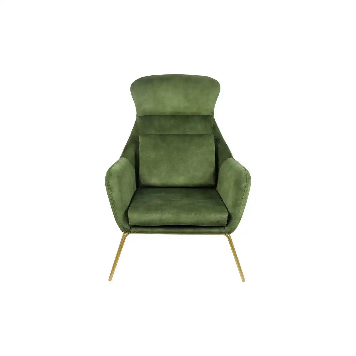 Relaxsessel aus Samtvelours Grün - HomeDesign Knaus