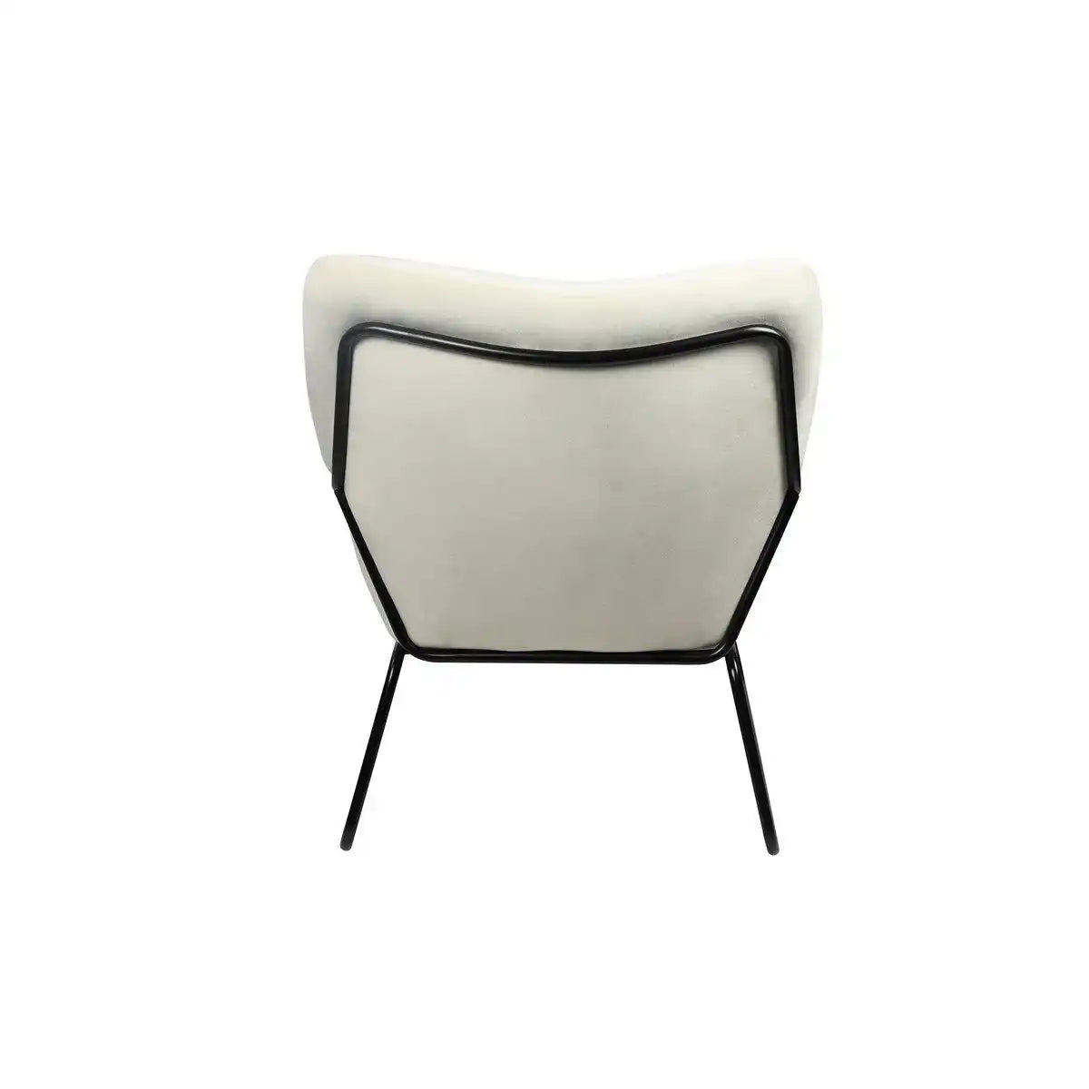 Relaxsessel mit Samtbezug Beige - HomeDesign Knaus