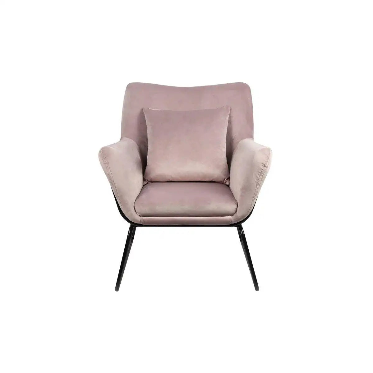 Relaxsessel mit Samtbezug Rose - HomeDesign Knaus