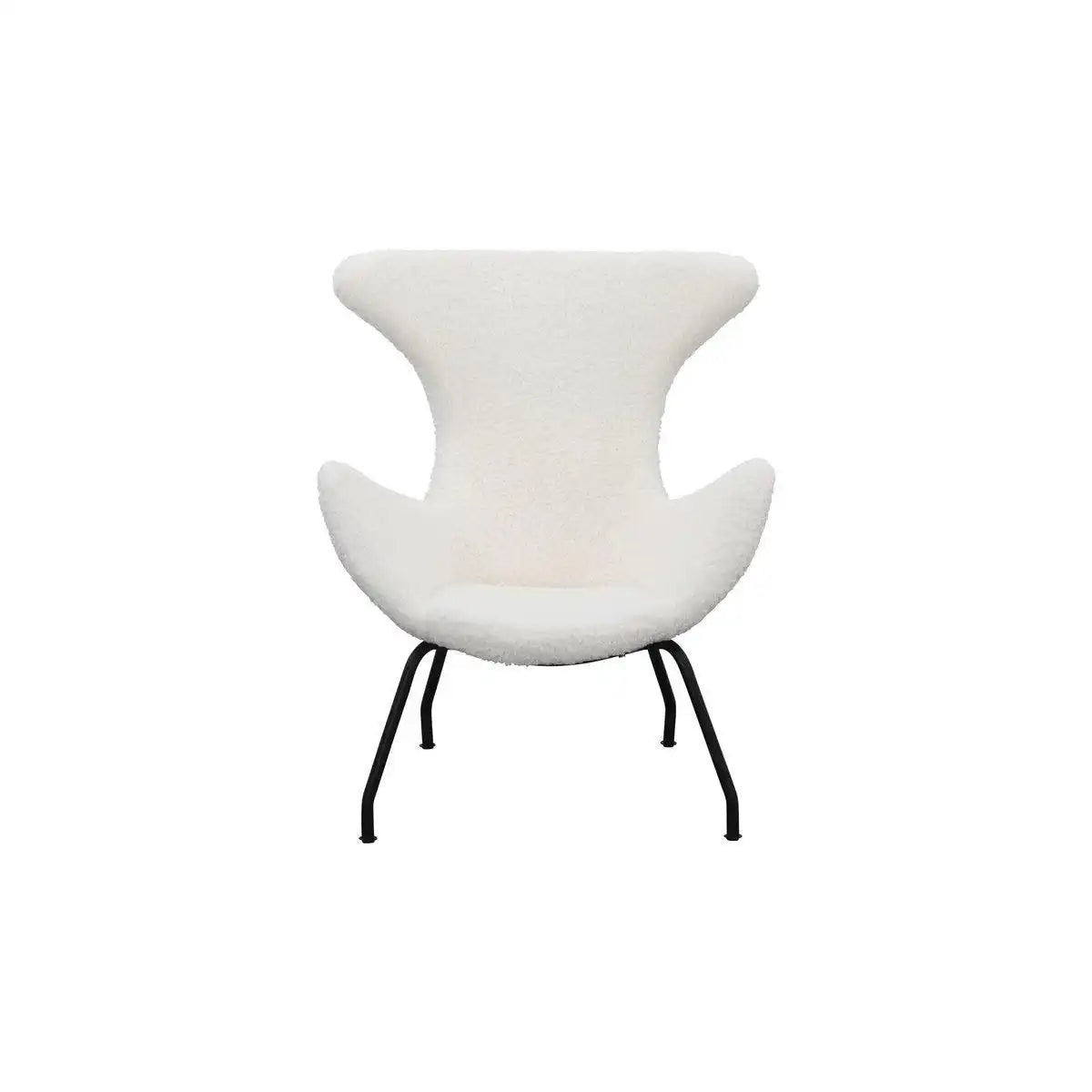Relaxsessel Teddyfell weiß - HomeDesign Knaus
