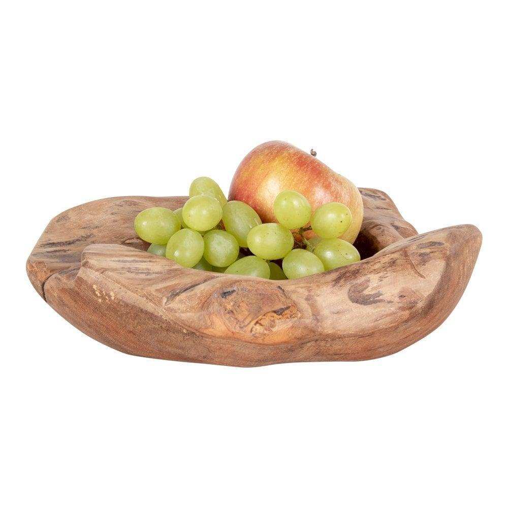 Rio Teak Bowl - Kleine Schale aus Teak Ø20xh8 cm - HomeDesign Knaus