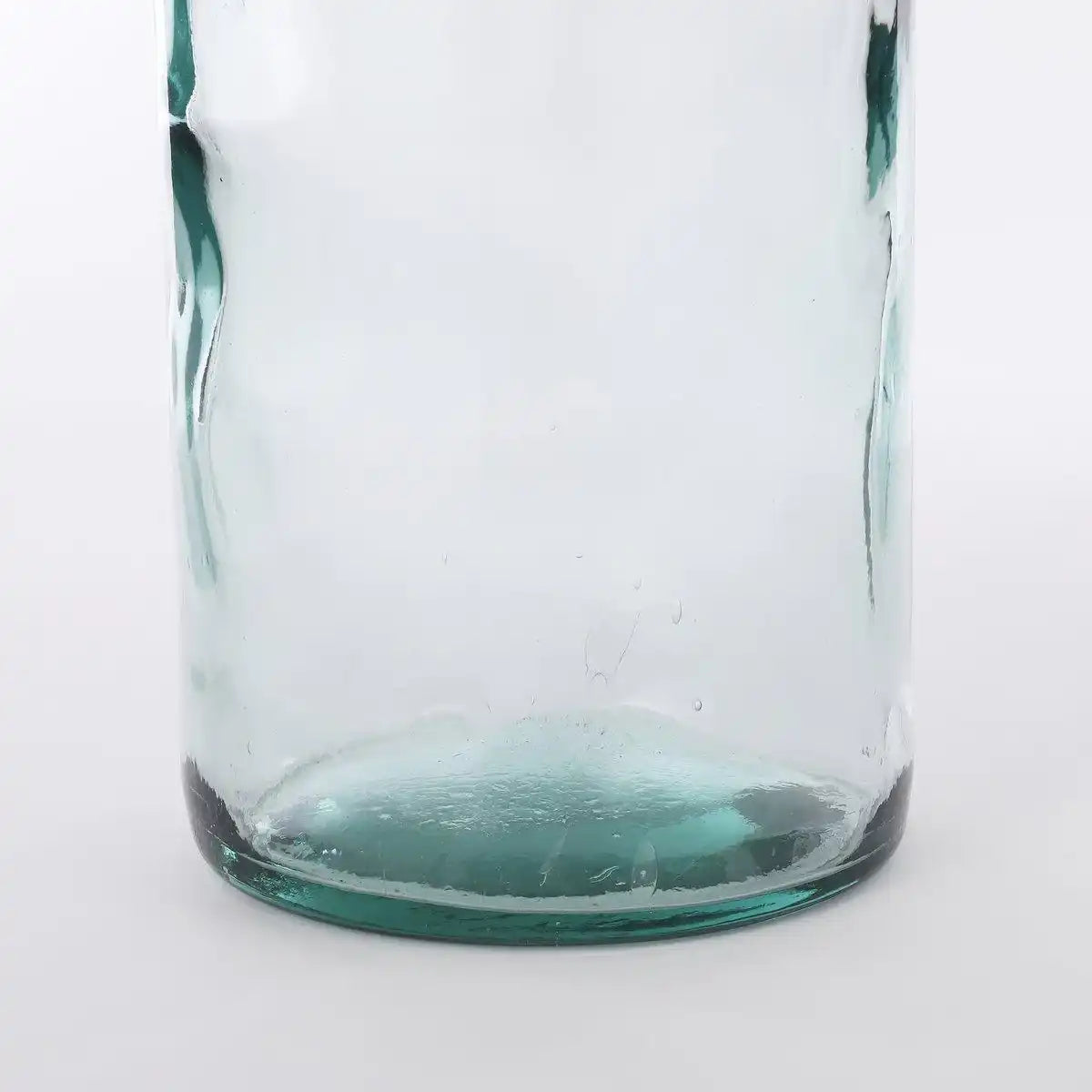 Rioja Flaschenvase - H100 x Ø21 cm - Recyceltes Glas - Transparent - HomeDesign Knaus