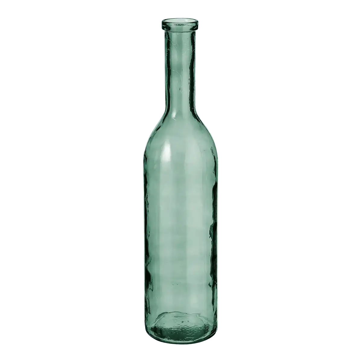 Rioja-Flaschenvase – H75 x Ø18 cm – recyceltes Glas – Grün - HomeDesign Knaus